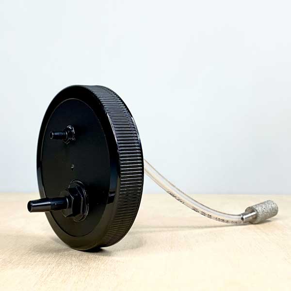 Replacement lid for 1L drinking water bubbler